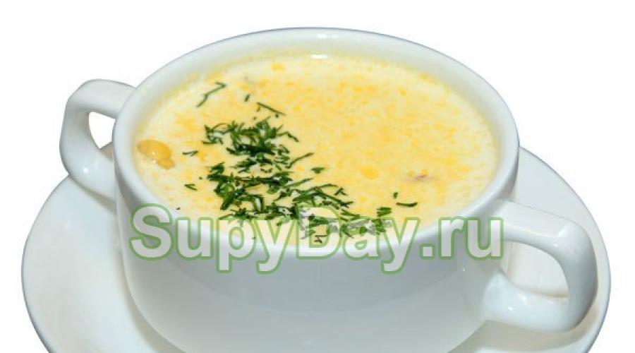 Сырный суп пюре пошаговый рецепт. Сырный суп-пюре — лучшие рецепты