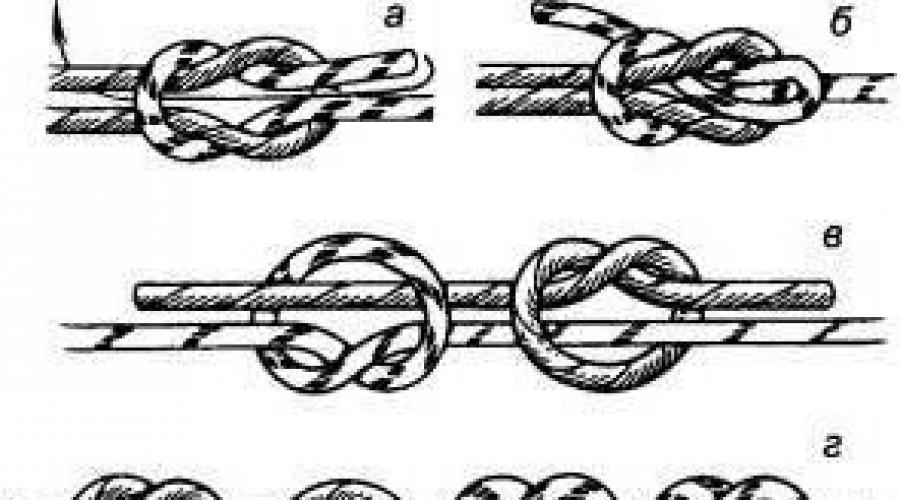 Wie man Knoten an einem Seil macht.  So lernen Sie, wie man einen Seeknoten richtig bindet