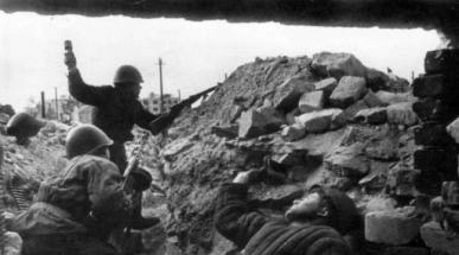 Angst oder Freiheit ist einer der Gründe für den Sieg des russischen Volkes in der Schlacht von Stalingrad.  Geschichtlicher Abriss zum Thema: Die Gründe für den Sieg des sowjetischen Volkes in der Schlacht von Stalingrad