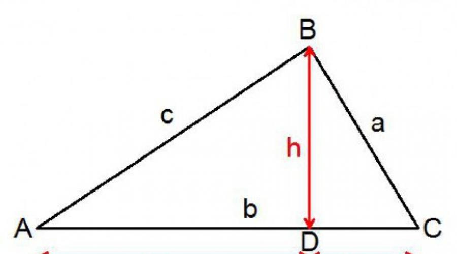 Теорема косинусов и синусов для треугольника формулы. Теорема косинусов