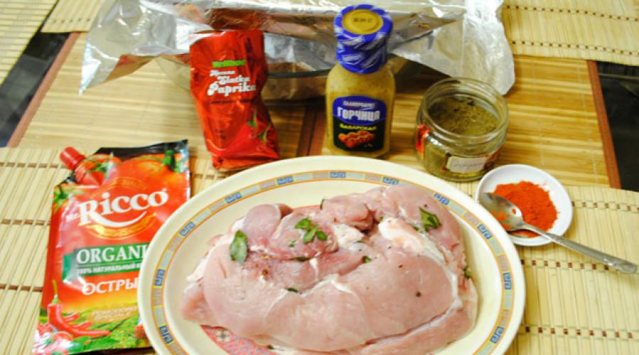 Филе свинины в духовке. Сочная свинина в духовке — простой рецепт