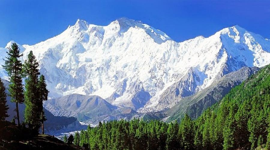 In welchem ​​Land liegt der höchste Berg?  Die höchsten Berggipfel der Welt (12 Gipfel des Planeten)