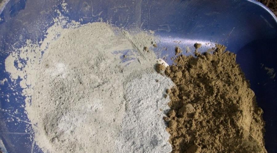 Comment préparer un mortier de ciment pour la fondation.  Comment préparer un mortier pour les proportions de maçonnerie?  Comment préparer la bonne solution pour