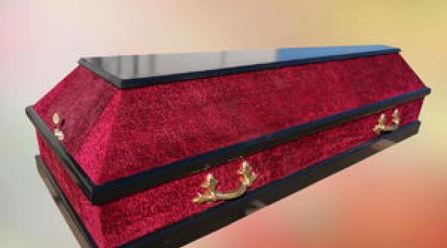Quel est le rêve d'un cercueil noir.  Interprétations dans un livre de rêve moderne