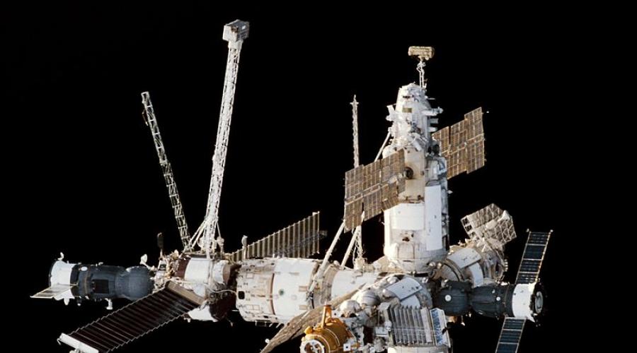 So funktioniert die Orbitalstation Mir: ein kosmisches Meisterwerk.  Geschichte der Raumstation Mir (5 Fotos)