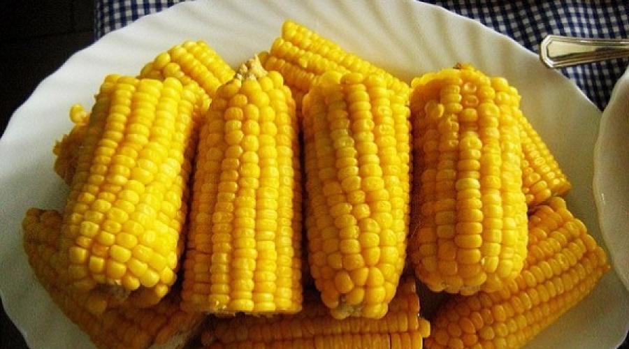 Кулинарные советы: как варить кукурузу. Кукуруза сахарная вареная