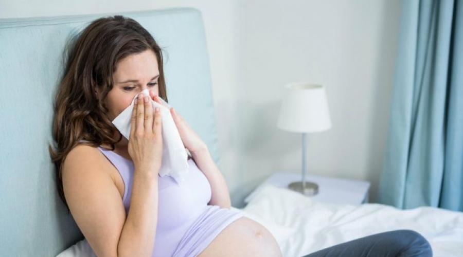 Wie man eine verstopfte Nase bei einer schwangeren Frau behandelt.  Was tun, wenn die Nase während der Schwangerschaft verstopft ist?