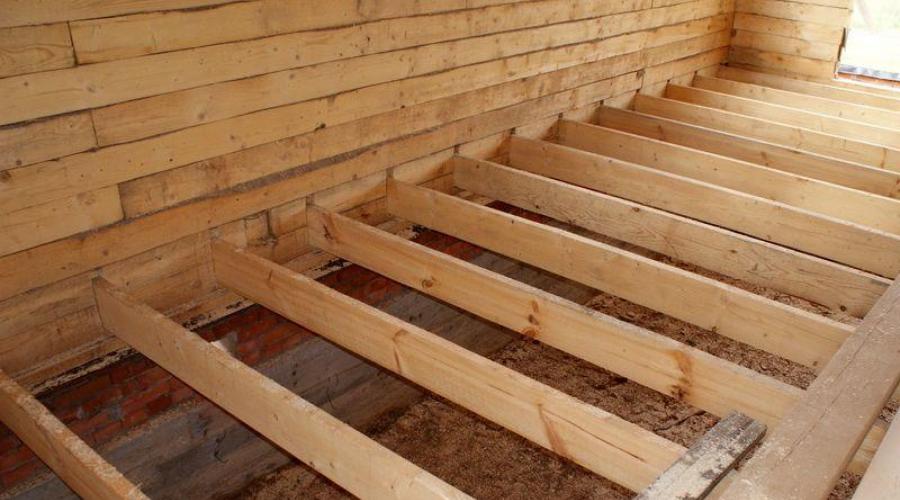 Holzboden in einer Hütte.  Do-it-yourself-Holzböden: Holzbodendesigns, Do-it-yourself-Verlegung