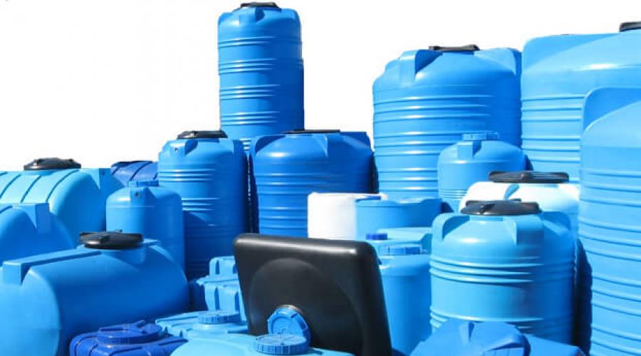 So vergraben Sie einen 10 Kubikmeter großen Plastikbehälter.  Fässer für Abwasser - Auswahl und Installation eines Tanks mit eigenen Händen