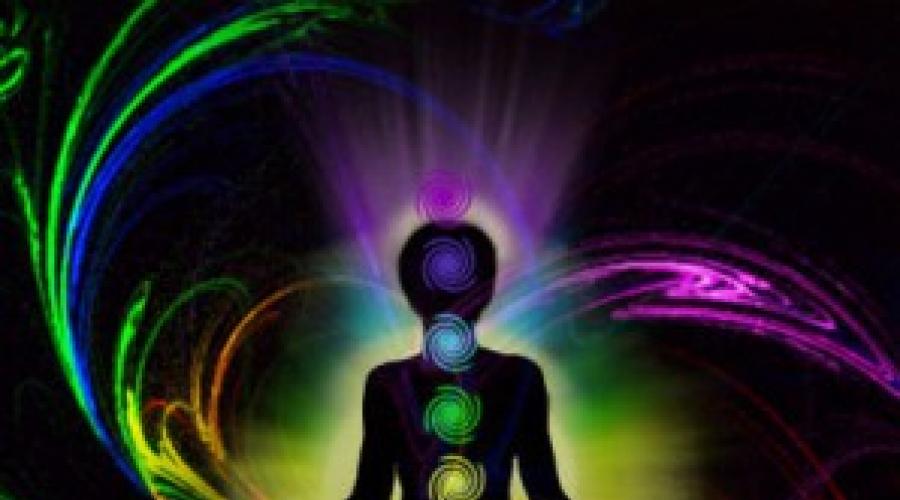 Chakras humains : leur signification, emplacement et couleurs.  Les chakras humains sont des centres d'énergie qui fournissent une connexion entre l'individu et le cosmos