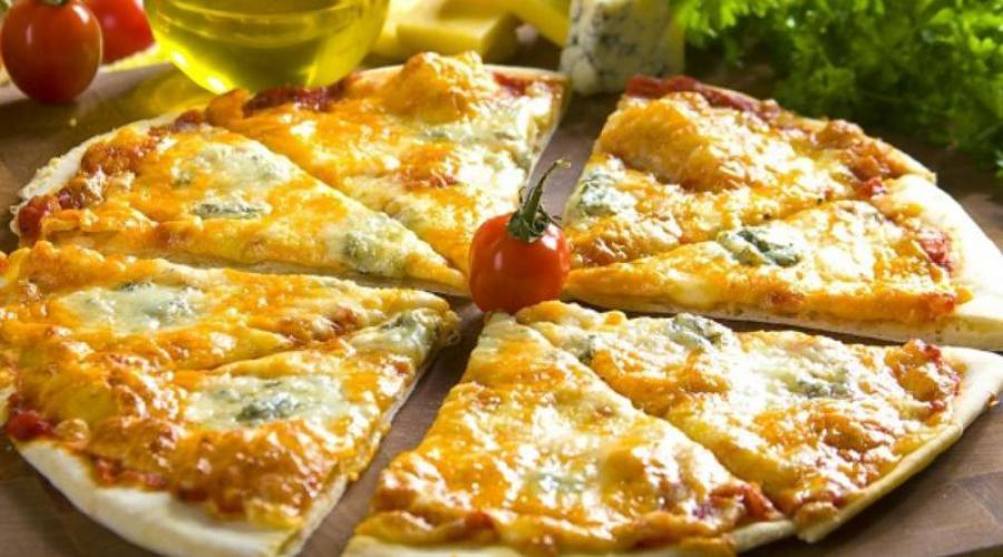 Ca in Italia: retete originale pentru prepararea pizza de casa la cuptor.  Pizza rapidă la cuptor