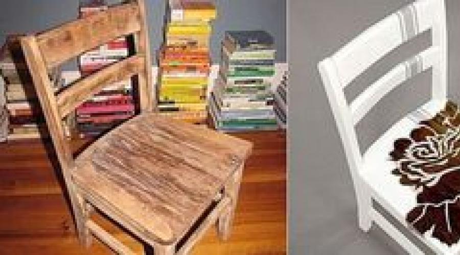 Wie man aus einem alten Stuhl einen neuen macht.  DIY-Stuhlrestaurierung: Schritt-für-Schritt-Beschreibung und Empfehlungen