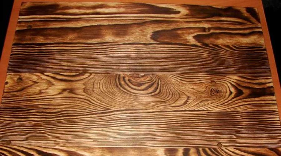 Cum se face lemn învechit.  Îmbătrânirea artificială a lemnului