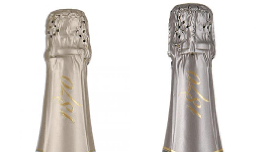 Le meilleur champagne russe.  Champagne Elite : marques, noms, photos