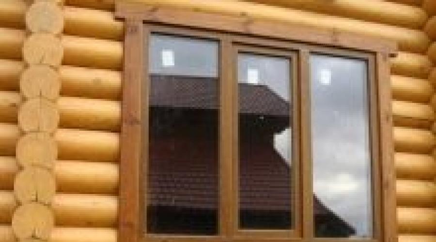 Installationstechnik für Holzfenster.  Merkmale des Einbaus von Fenstern in Stein-, Rahmen- und Holzhäusern