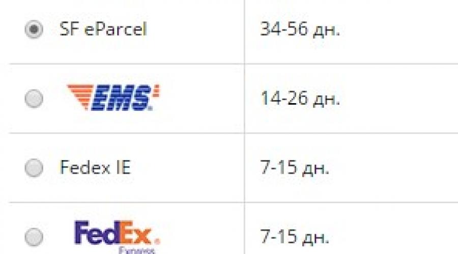 Cât durează până ajunge un produs de pe Aliexpress?  Cât durează trimiterea unui pachet de la Aliexpress?