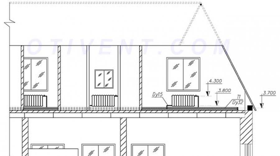 Exemple de schemă de încălzire pentru o casă cu două etaje.  Schema de încălzire pentru o casă cu două etaje: cerințe, selecție și proiectare a sistemului