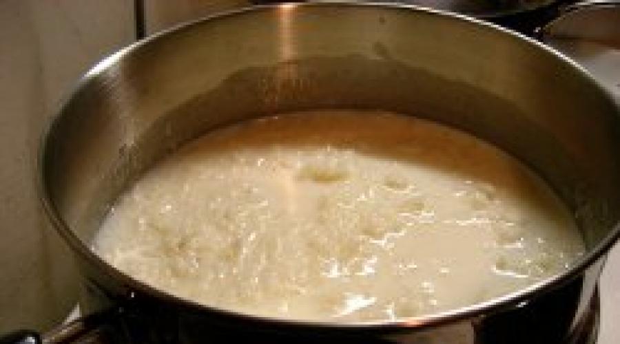 Рисовая молочная каша. Как варить рисовую кашу на молоке в кастрюле пошаговый рецепт с фото