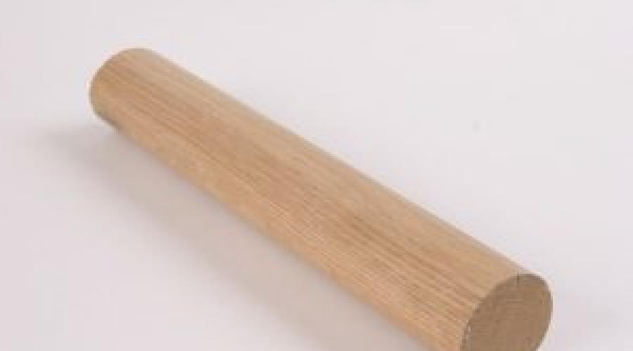 Goupilles pour bois : application dans la construction.  La cheville est une fixation nécessaire pour les meubles, les bateaux et les petits bâtiments. Deux types sont activement utilisés