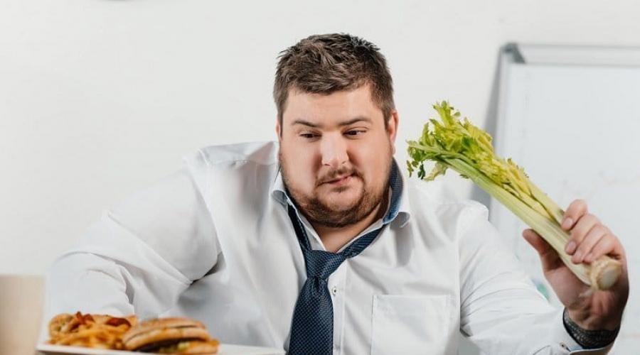 Die Ursache für Fettleibigkeit sind innere Konflikte.  Vorteile von Übergewicht