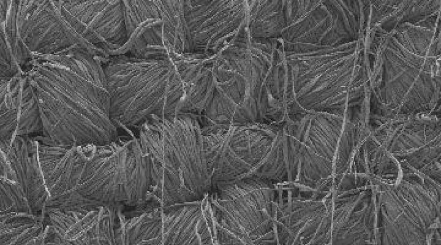Conceptul de fibre sintetice.  Noi tipuri de fibre sintetice