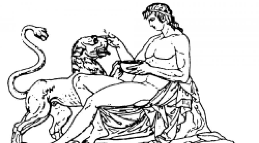 Qui est né par Zeus de la cuisse.  Dionysos - le dieu de la végétation, de la vinification, de l'inspiration et des forces productives de la nature: photos, images description du culte de Dionysos
