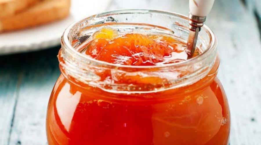 Apfelmarmeladenscheiben „Amber.  Fünf-Minuten-Apfelmarmelade – schnelle Zubereitung eines vitaminreichen Desserts