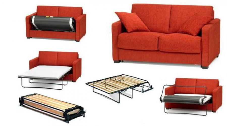 Рассмотрим механизмы современных диванов: виды и назначение. Виды диванов и механизмы их трансформации Виды диванов по типу трансформации дельфин