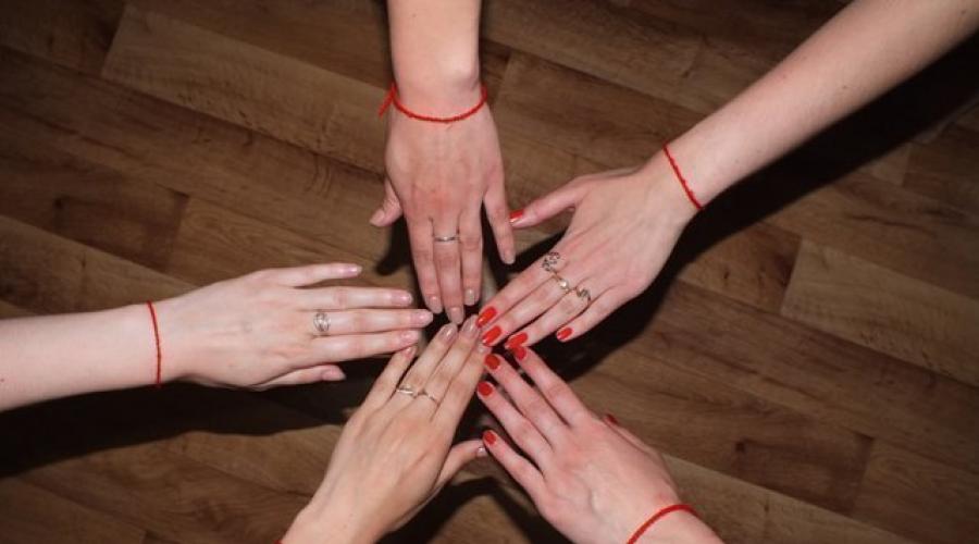 Красная нить на правой руке что означает. Особенность проведения ритуала