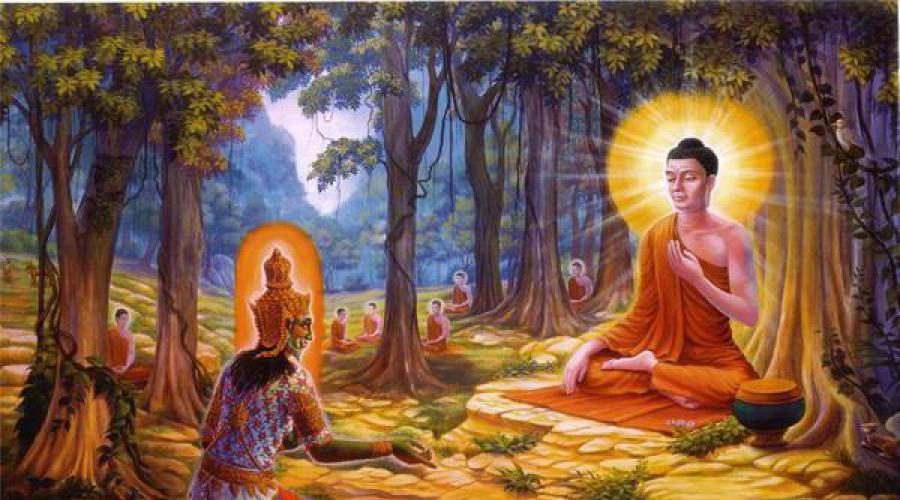 Die vier edlen Wahrheiten des Buddhismus.  Buddhas Lehren: Die vier edlen Wahrheiten