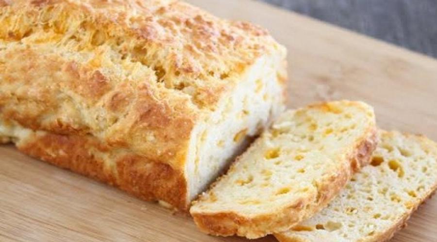 Cum să gătești pâinea de casă în cuptor.  Pâine pe chefir fără drojdie