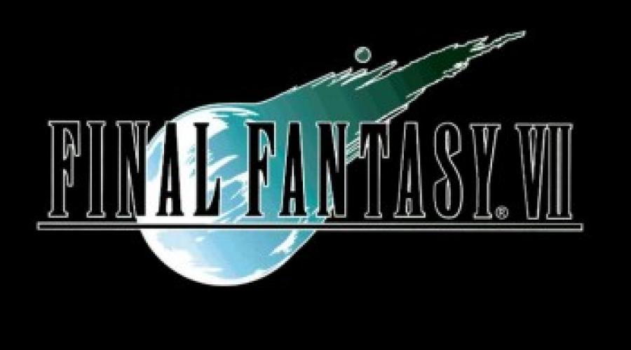 Procédure pas à pas complète de Final Fantasy 7 avec Sonya.  Codes de Final Fantasy VII, secrets du jeu pour Playstation