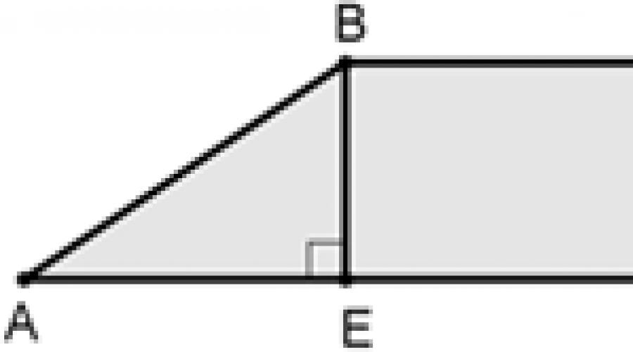 Как вычисляется площадь параллелограмма. Параллелограмм в задачах